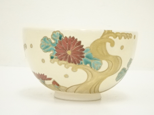 道具 ] - 道具 京焼 世々窯 寿山造 雲錦茶碗（共箱） | ネット